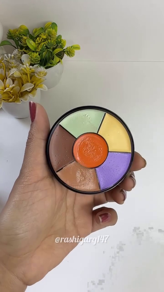 All-in-One Professional Makeup Palette Set Featuring Multi-Tone Cream Concealers, Color Correctors, Foundation Shades, and Vibrant Eyeshadows with Matte and Shimmer Finishes