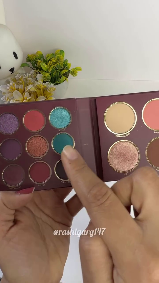 All-in-One Professional Makeup Palette Set Featuring Multi-Tone Cream Concealers, Color Correctors, Foundation Shades, and Vibrant Eyeshadows with Matte and Shimmer Finishes