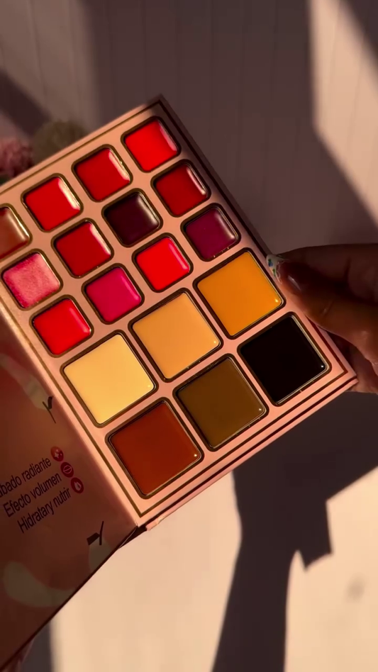 All-in-One Multi-Layer Makeup Stack Featuring Cream Concealers, Blushers, Highlighters, Bronzers, Compact, and a Vibrant Lip and Color Corrector Palette – Travel-Friendly and Perfect for Full-Face Glam on the Go