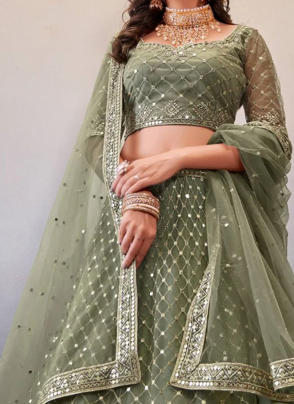 women's elegant pink floral printed lehenga choli with sequin embellished blouse, mirror work dupatta and flowing flared skirt – perfect for weddings, parties, festive & traditional occasions